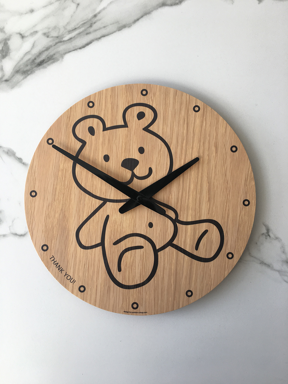 wall clock bear